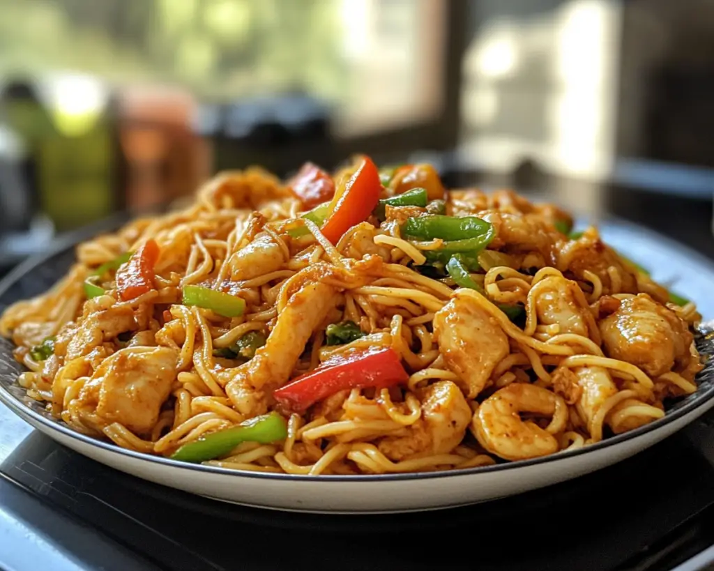 Singapore Noodles (Flavorful Curry Stir-Fry Noodles)