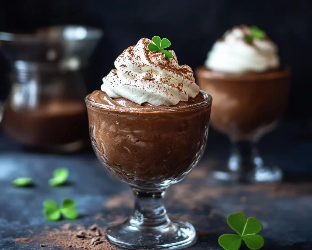 St Patrick’s Day Guinness Chocolate Mousse