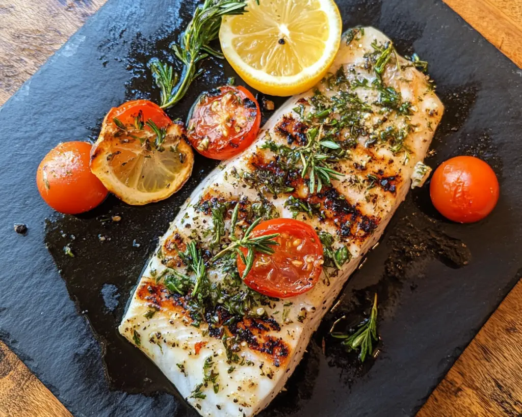 Mediterranean Grilled Fish with Herbs