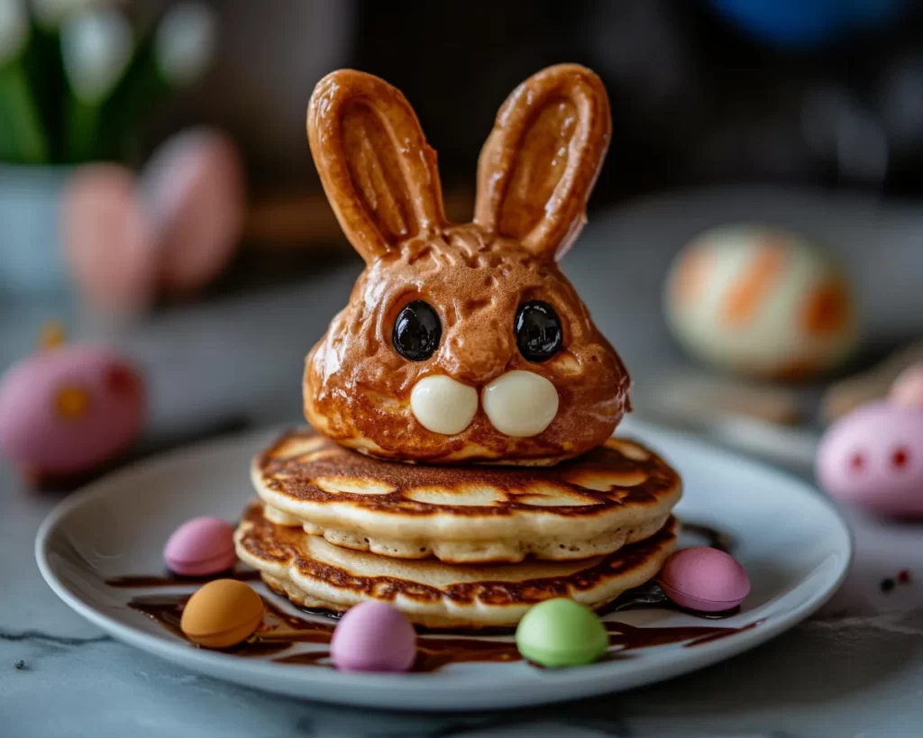 Easter Bunny Pancakes