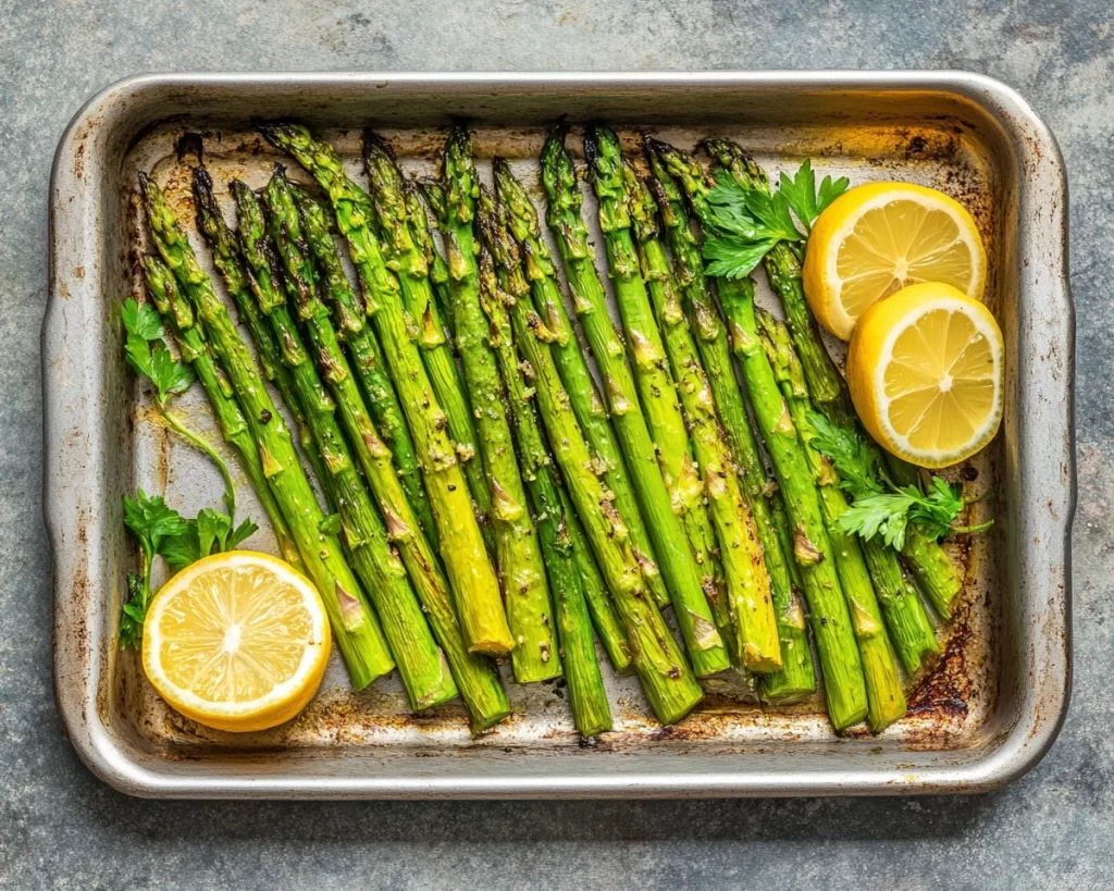 Easter Roasted Asparagus with Lemon