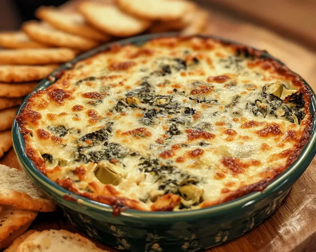 St Patrick’s Day Spinach and Artichoke Dip