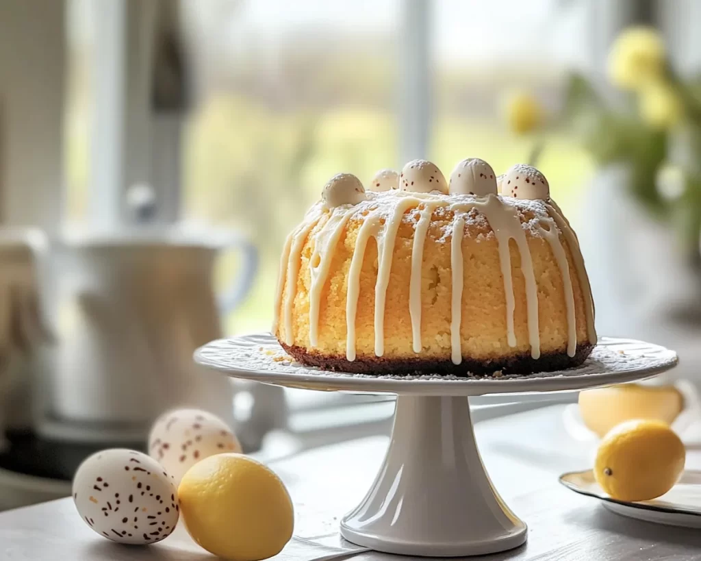 Easter Lemon Pound Cake