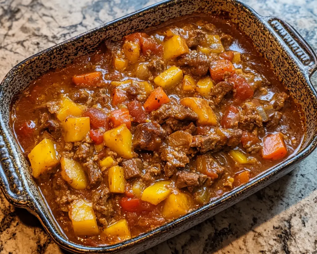 What Makes This Cuban Beef Casserole So Comforting?