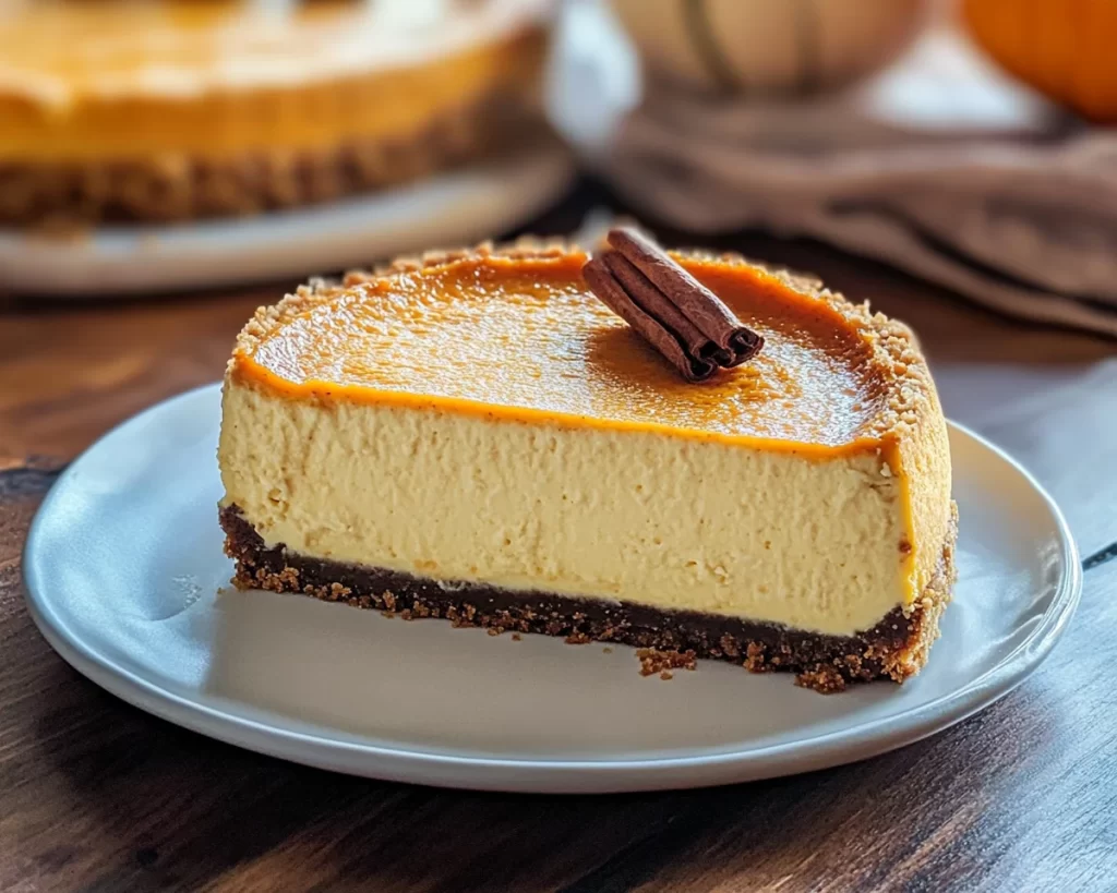 Delightful Traditional Pumpkin Cheesecake Recipe