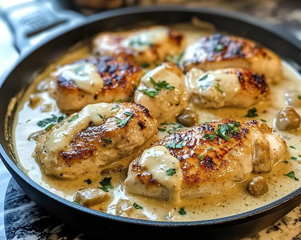 Quick & Easy Creamy Boursin Chicken
