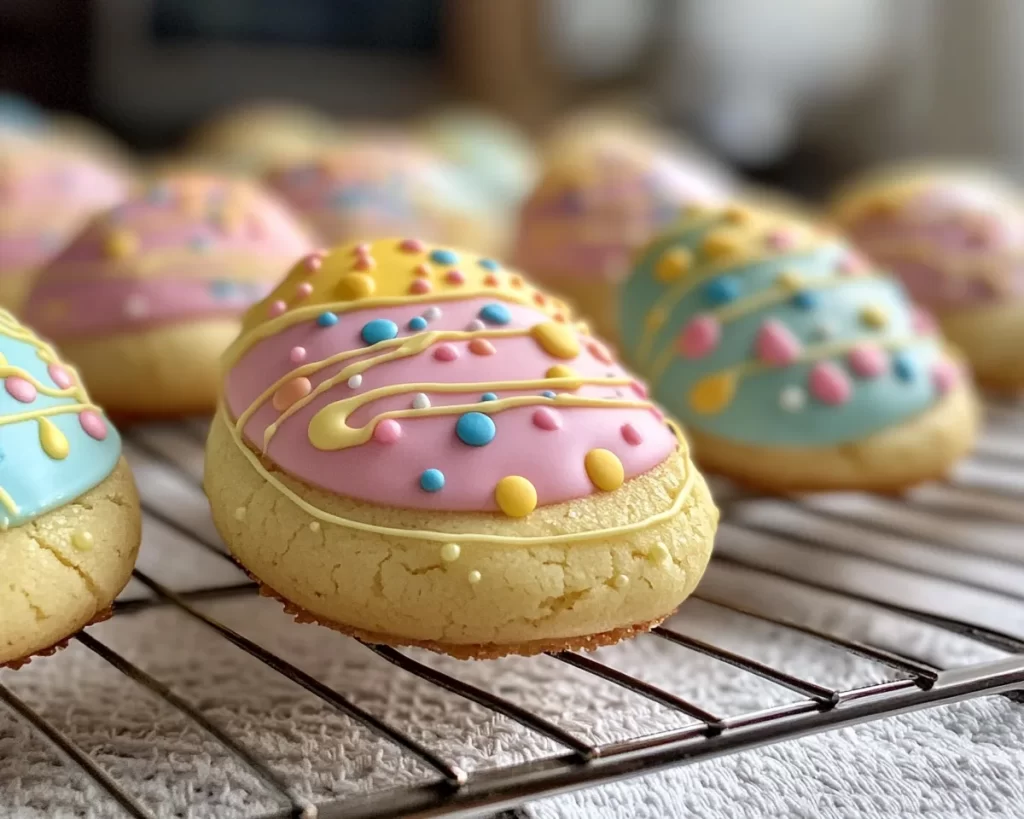 Easter Egg Sugar Cookies