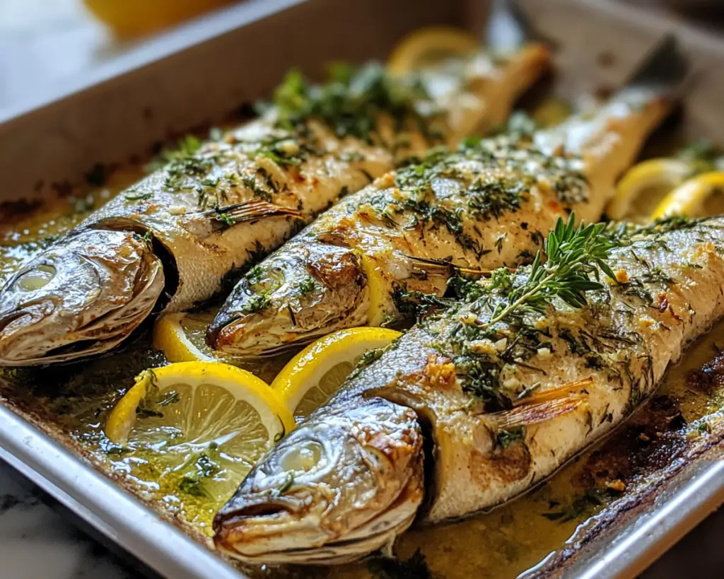 Mediterranean Baked Fish with Herbs