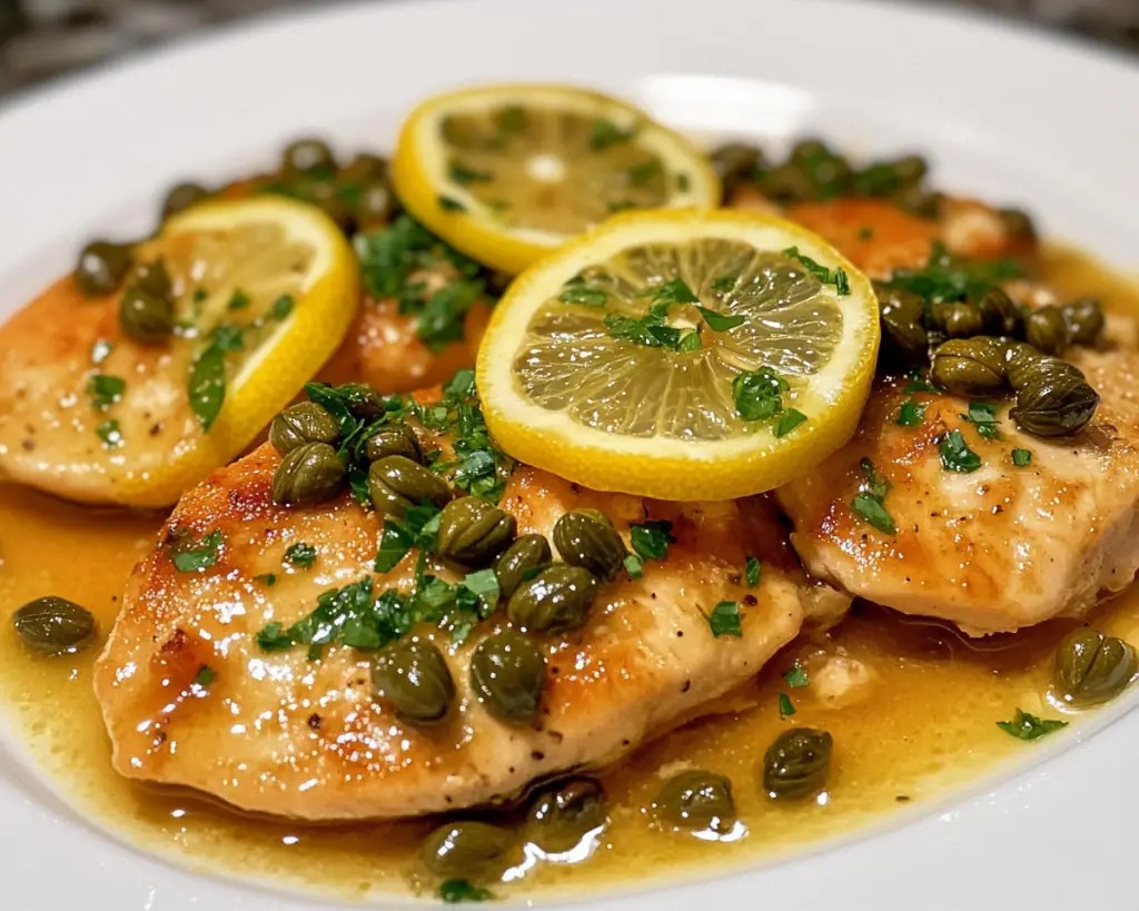 Chicken Piccata with Lemon Capers – Classic Italian