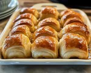 Easy Crescent Roll Apple Dumplings Recipe