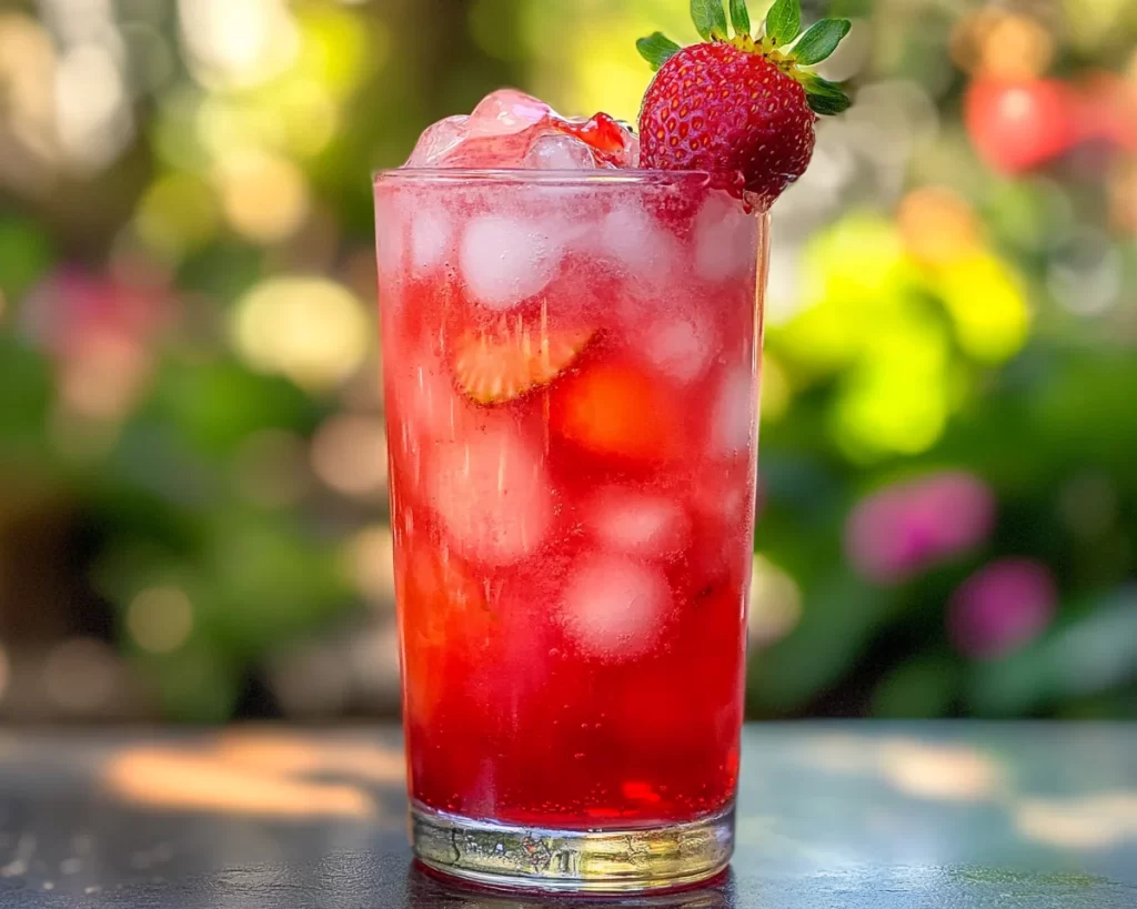 Soda Drinks Recipes: Strawberry Cream Soda (Nonalcoholic)