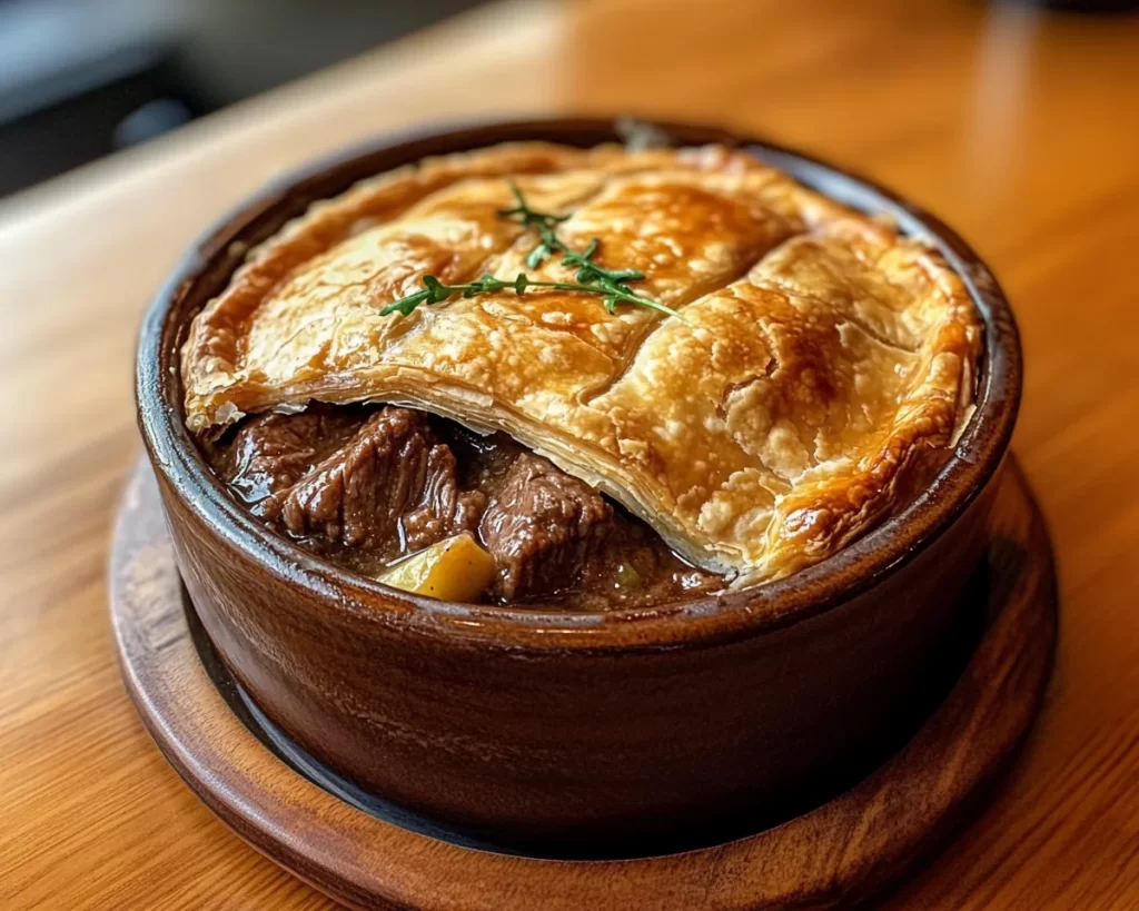 St Patrick’s Day Guinness Beef Pot Pie