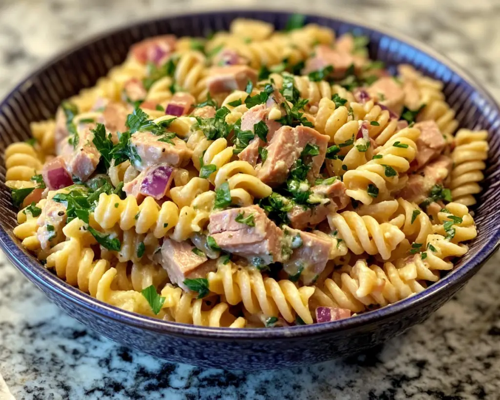 Tuna Pasta Salad with Olive Oil