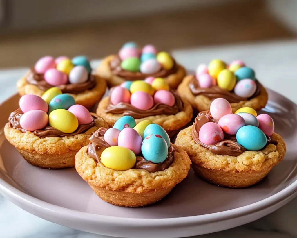 Spring Cookies: Cadbury Egg Cookie Cups