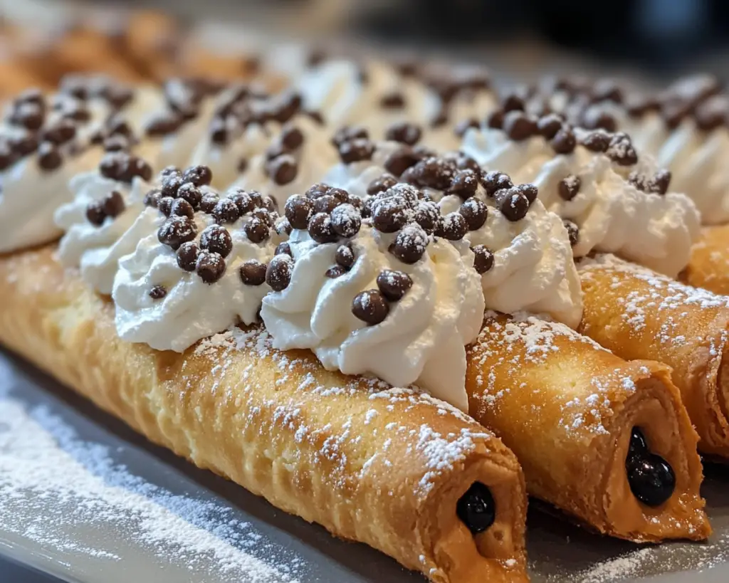 Cannoli Cookies 🍪 (Sweet Italian Dessert)