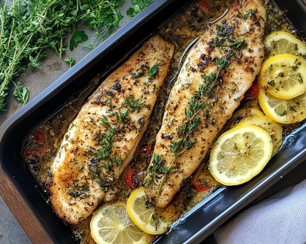 Mediterranean Lemon Herb Fish