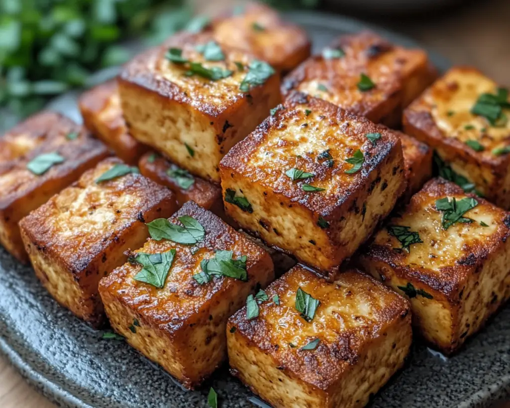 Crispy Herbed Tofu (Easy Vegan Protein Recipe)