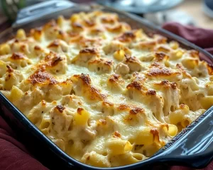 Cheesy Chicken in Blankets Pasta Bake Recipe