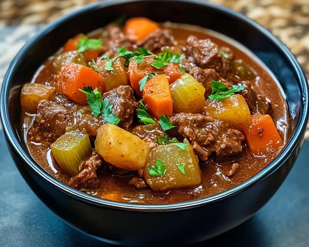 Cozy Moist Puerto Rican Beef Stew Recipe
