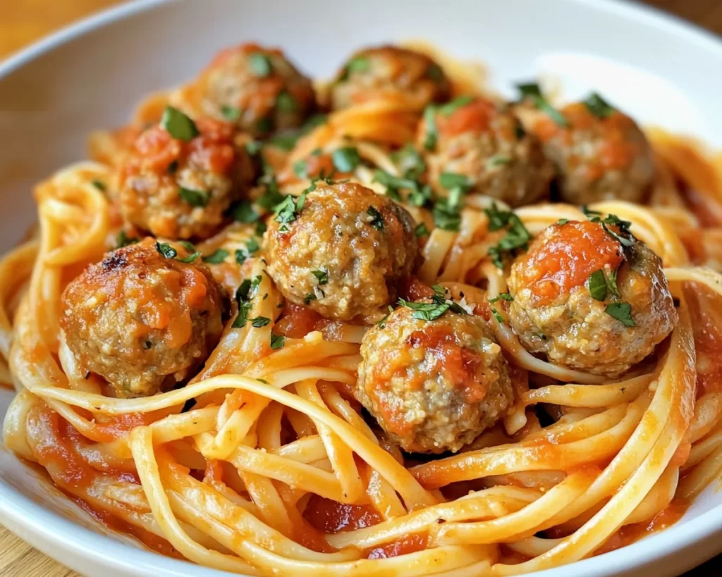 Easy Dinner Recipes for Family Comfort Foods: Turkey Meatballs + Pasta