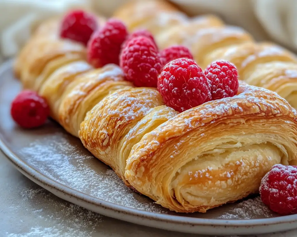 Lemon Raspberry Danish with Mascarpone – Sweet & Tangy Pastry