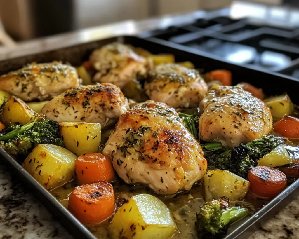 Healthy One-Pan Chicken Dinner
