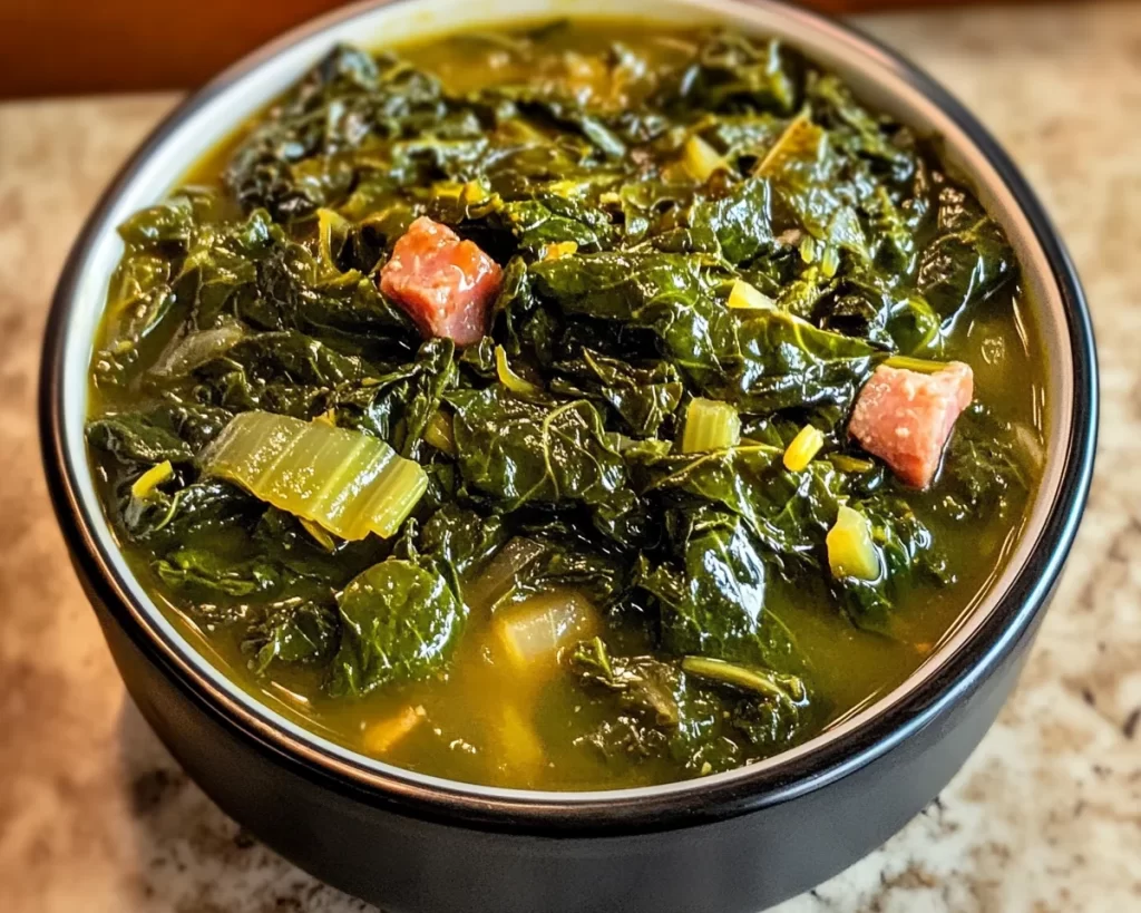 Tasty Instant Pot Collard Greens With Ham Hock