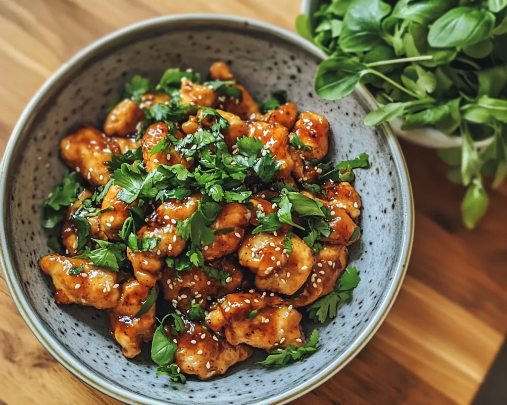 Spring Dinner Party Honey Garlic Chicken