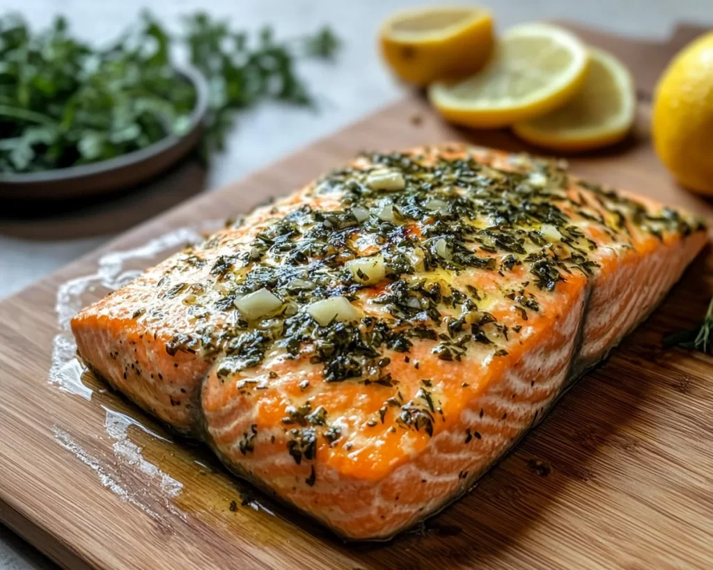 Mother’s Day Garlic Butter Salmon