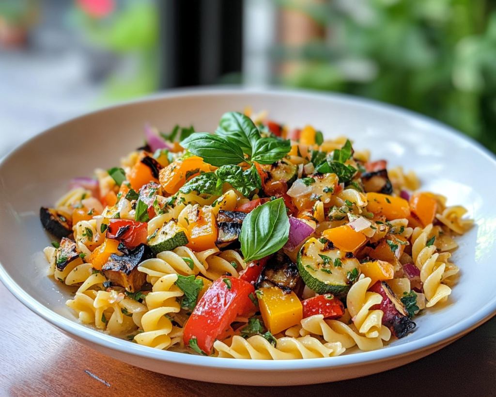 Pasta Salad with Grilled Vegetables