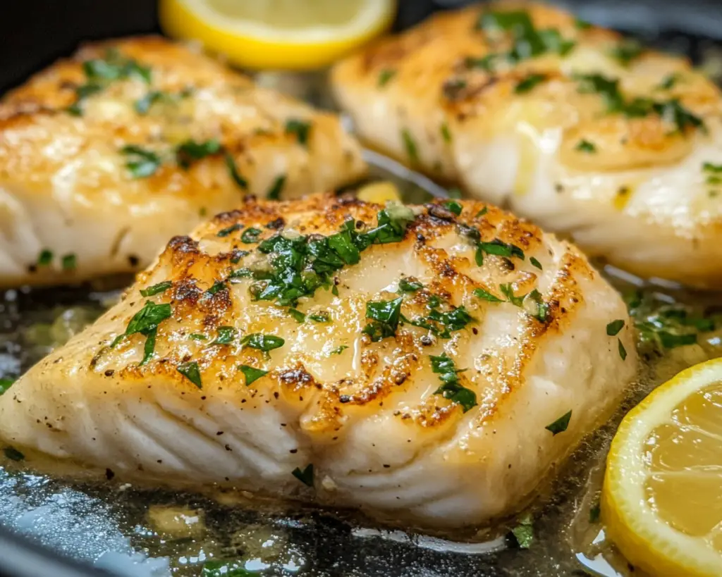 Pan-Seared Fish with Lemon Butter