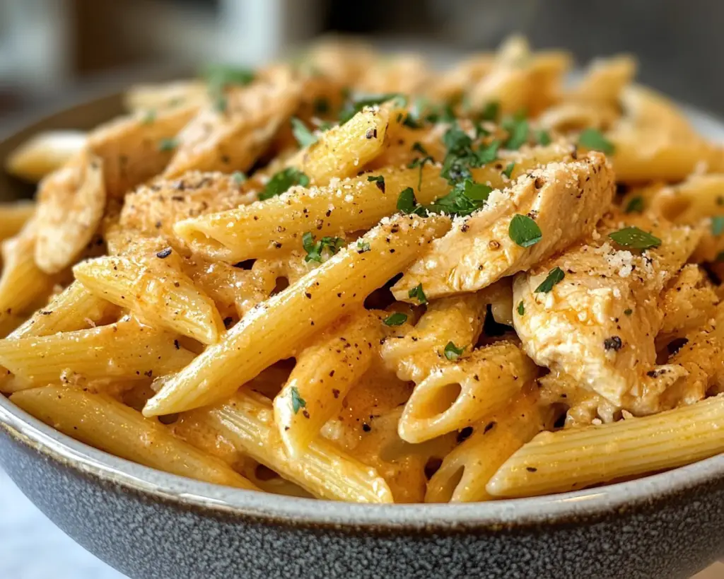 Creamy Chicken Penne Pasta