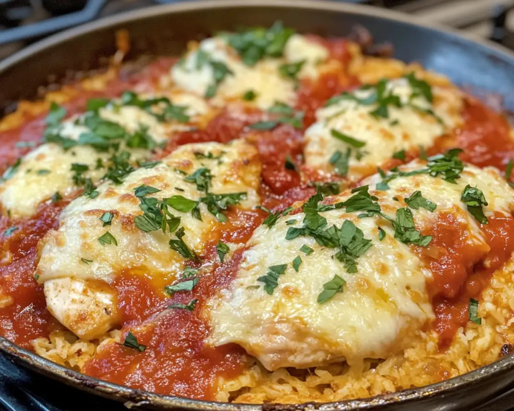 One-Pan Chicken Parmesan Bake