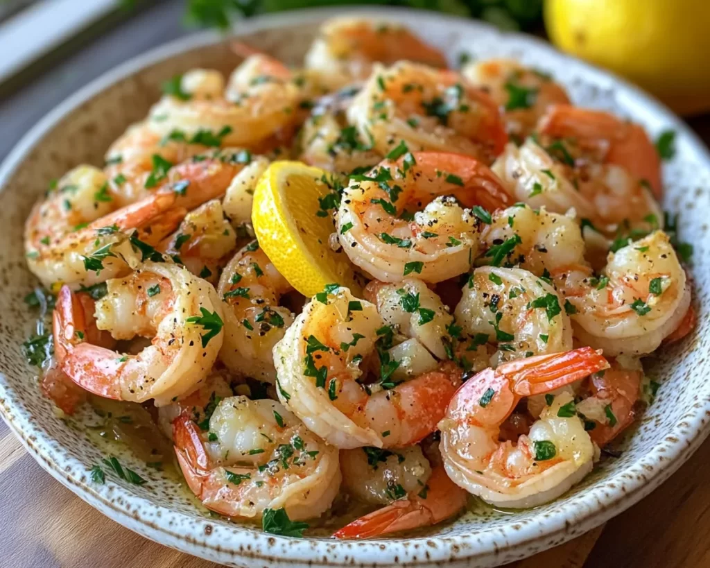 Mother’s Day Lemon Garlic Shrimp