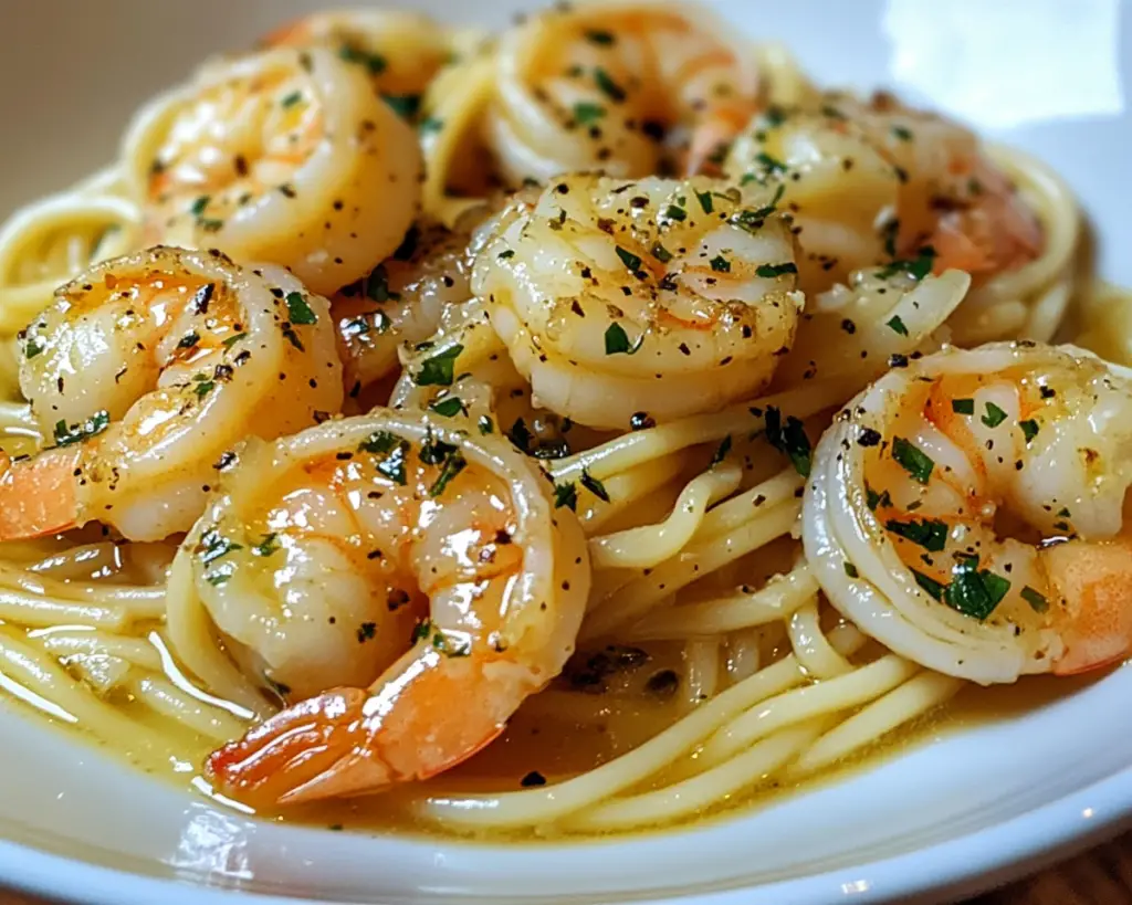 Shrimp Scampi with Garlic Butter Sauce – Easy Seafood Dinner