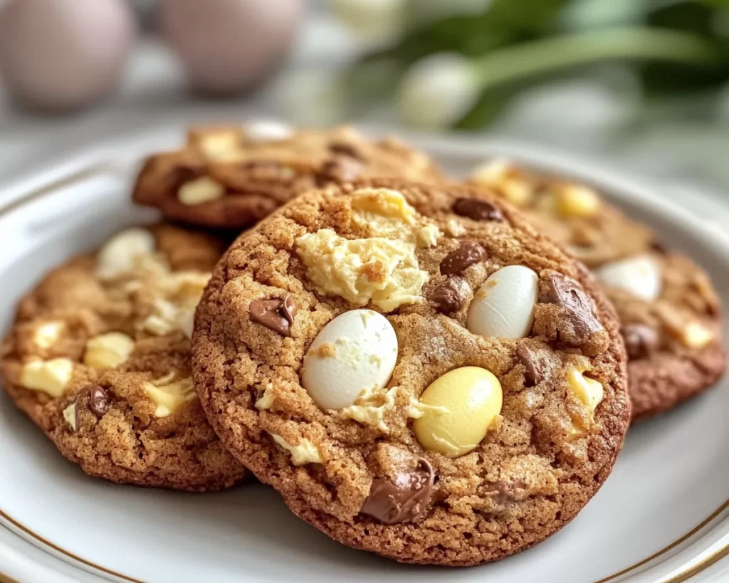 Cadbury Egg Cookies: Soft Mini Egg Cookies