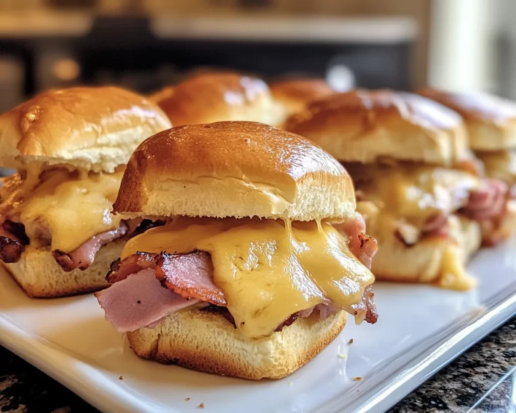 Easter Ham and Cheese Sliders