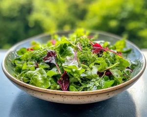 Spring Dinner Party Fresh Herb Salad