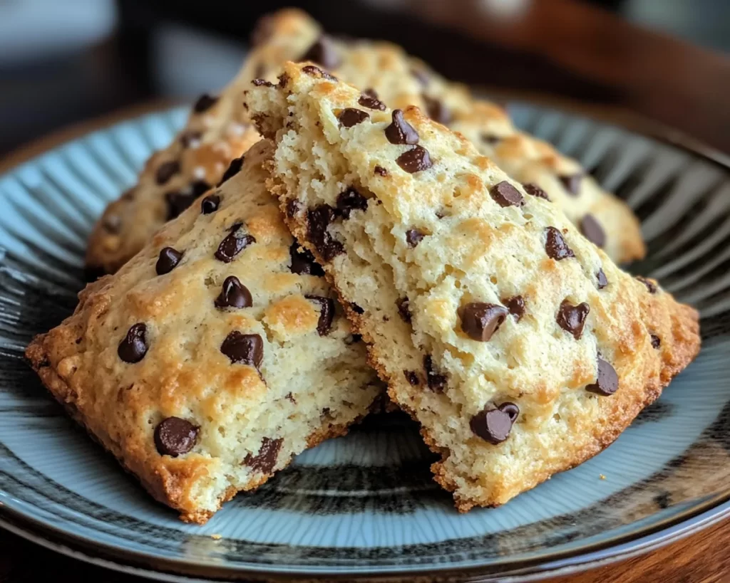 St Patrick’s Day Guinness Chocolate Chip Scones