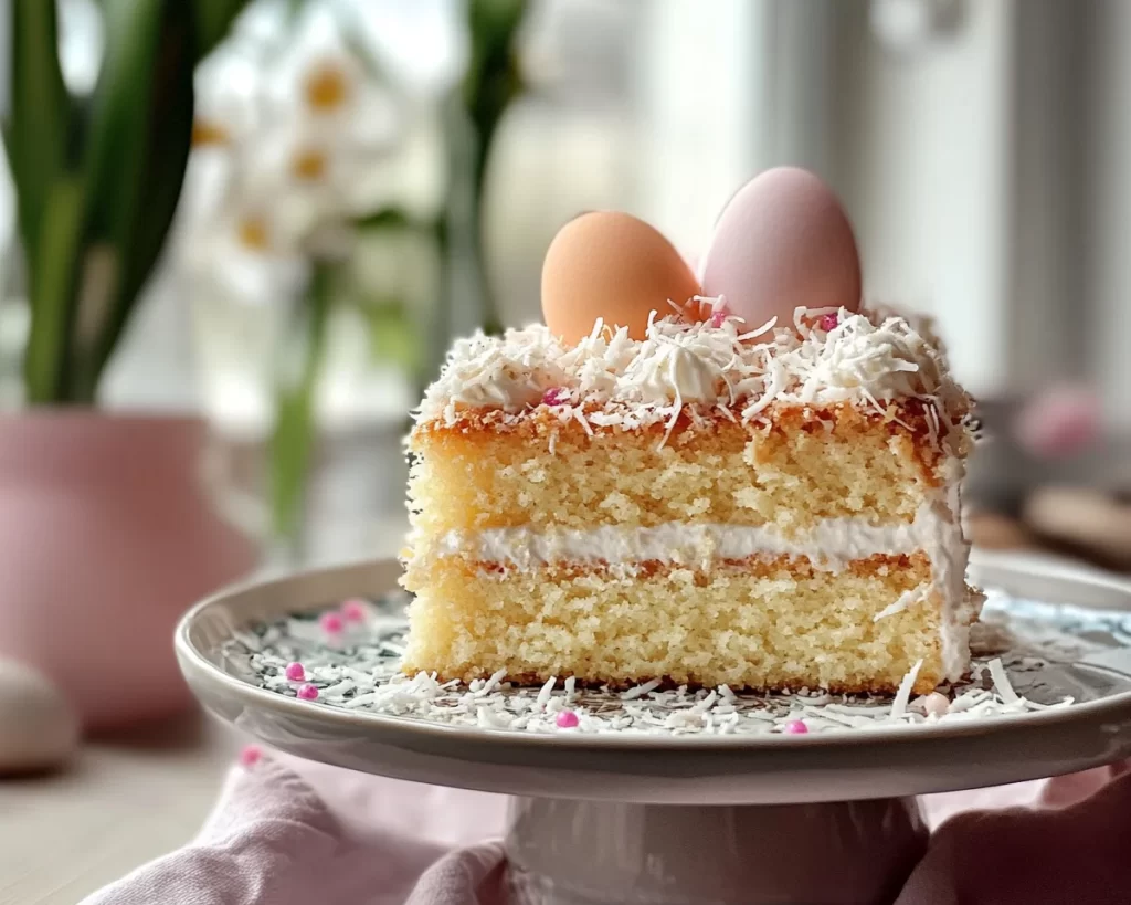 Easter Coconut Cake