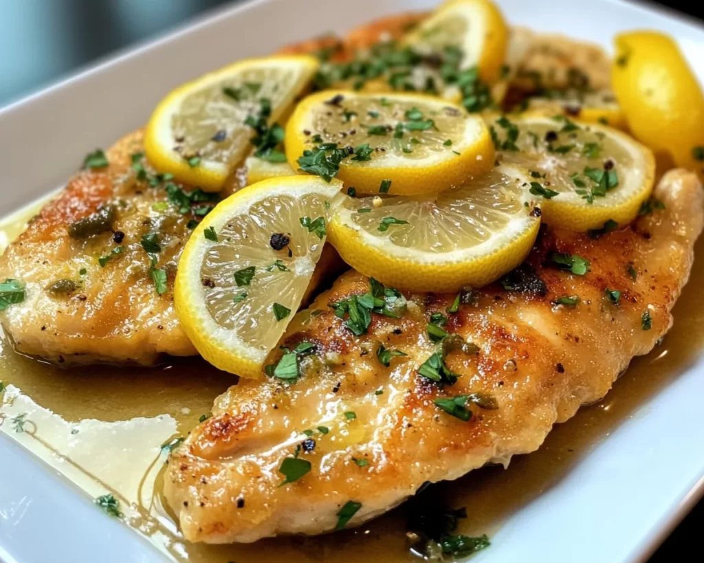 Mother’s Day Lemon Chicken Piccata