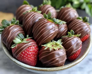 Mother’s Day Chocolate Covered Strawberries