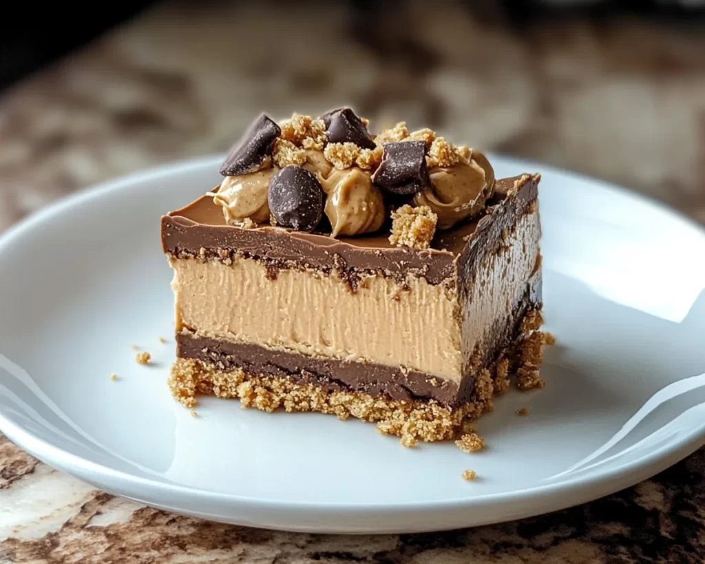 Decadent No-Bake Peanut Butter Layered Delight