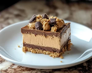 Decadent No-Bake Peanut Butter Layered Delight