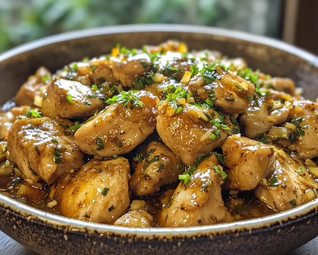 What Makes Chicken in Garlic Sauce Taste So Amazing