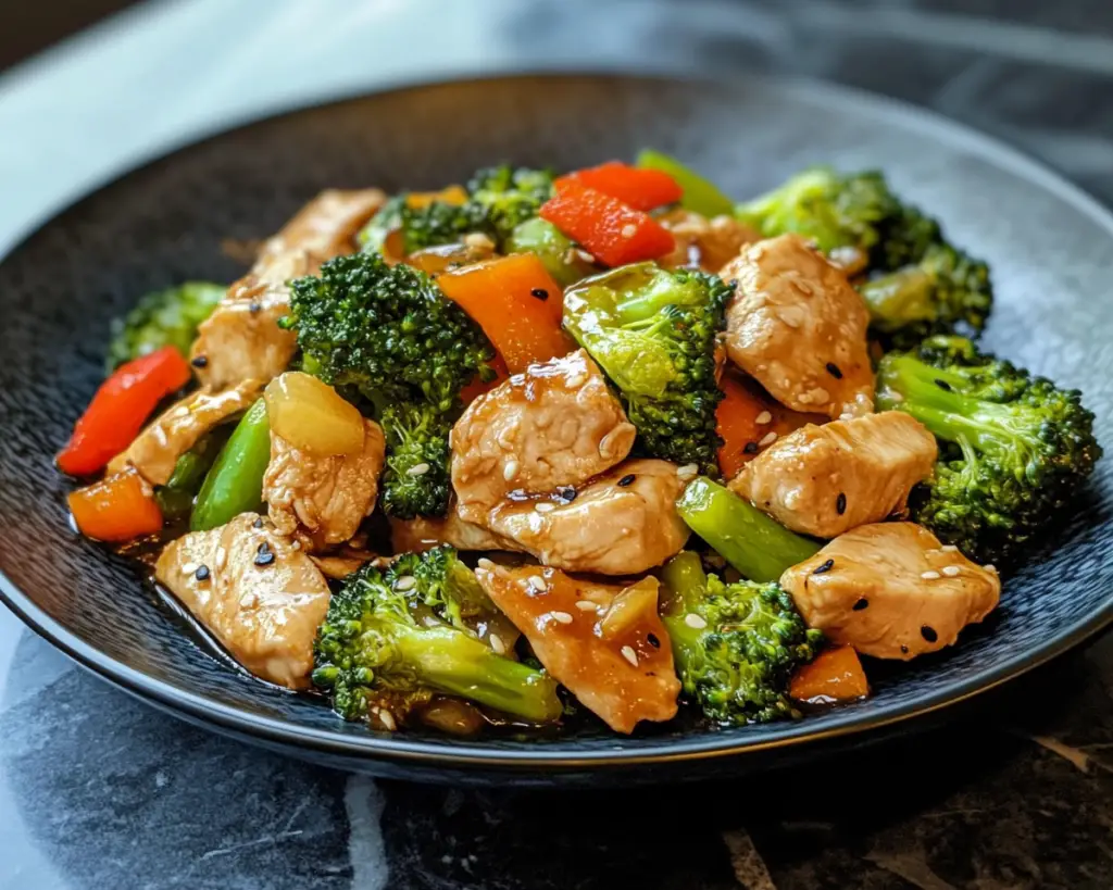 Healthy Chicken Stir Fry with Broccoli