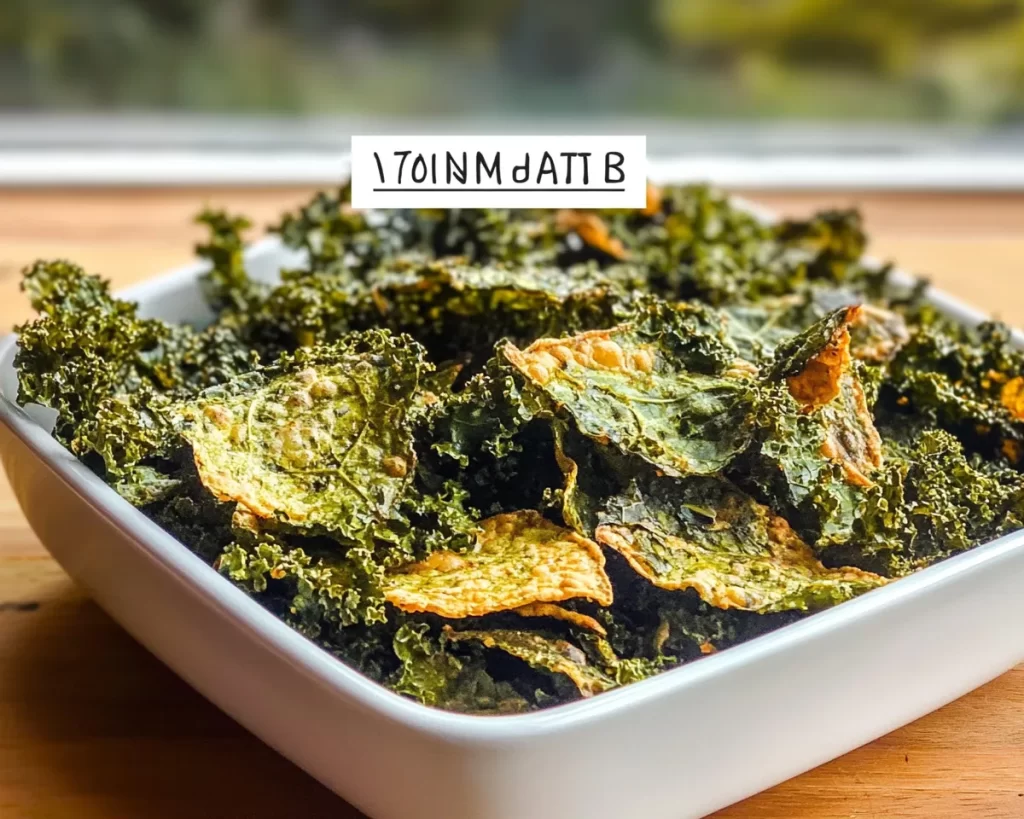 Vegan Baked Kale Chips