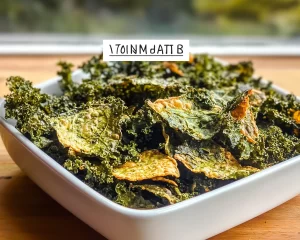 Vegan Baked Kale Chips