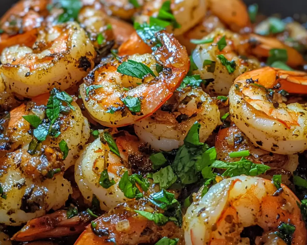 Mediterranean Shrimp with Garlic and Herbs
