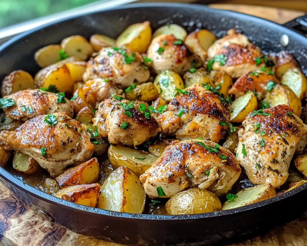 One-Pan Chicken and Potatoes – Easy Comfort Dinner